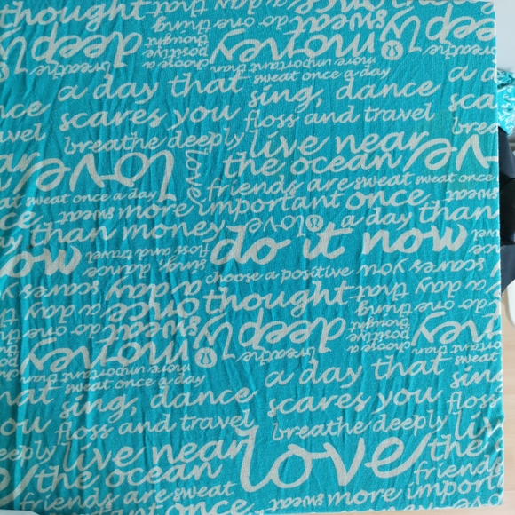 LULULEMON Blue Scarf - Picture 5 of 6